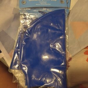 Silicone Swim Cap - Blue